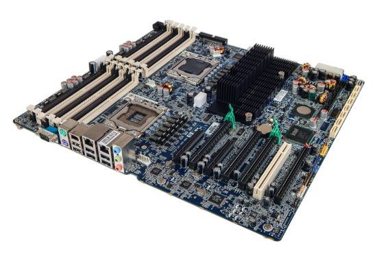 Picture of HP 460838-001 Z800 Workstation Motherboard Dual LGA 1366 Sockets Intel Tylersburg-WS 2S platform