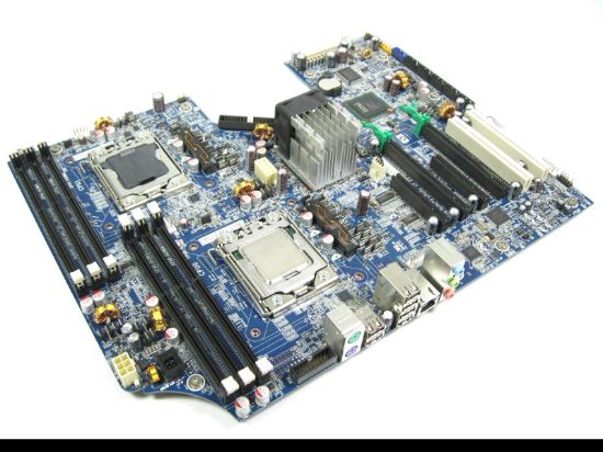 Picture of HP 591184-001 Z600 Workstation Motherboard  Intel Tylersburg-WS 1S Platform