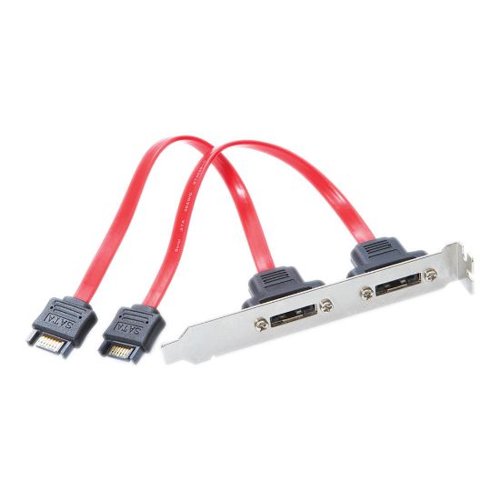 Picture of HP 465341-001 Cable Assembly With eSATA Connections And PCI Bulkhead