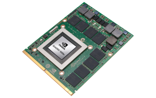 Picture of NVIDIA N10E-GLM5 Quadro 5000M GDDR5 256-bit MXM Mobile Graphic Card