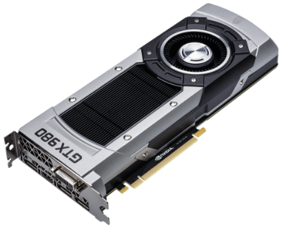 Picture of DELL YJ30F Nvidia GeForce GTX 980 4GB GDDR5 PCIe 3.0 DVI-I/DP/DP/DP/HDMI Video Card