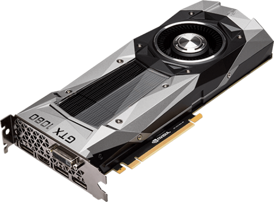 Picture of DELL D0GXK GeForce GTX 1080 Founders Edition DirectX 12 8GB 256-Bit GDDR5X PCI Express 3.0 HDCP Ready SLI Support VR Ready Video Card 