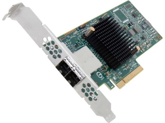 Picture of LENOVO 4XB0F28703 LSI 9300-8e PCI-Express 3.0 SATA / SAS 8-Port SAS3 12Gb/s Host Bus Adapter Single