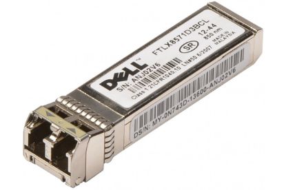 Picture of DELL 0N743D Transceiver 10 GbE Compliant SFP+ 850 nm Limiting