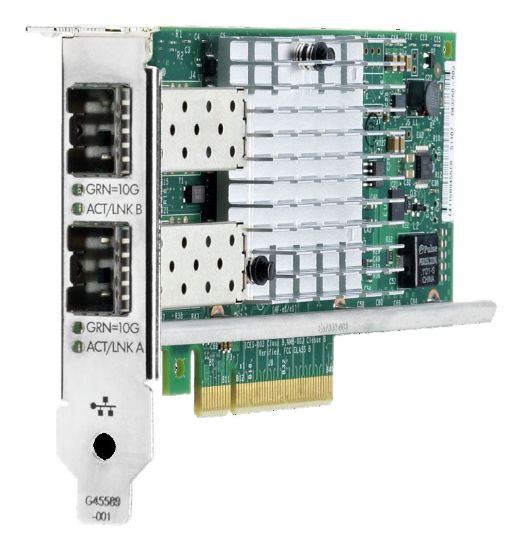 Picture of HP 669279-001 Ethernet 10GB 2P 560SFP+ PCI Express 2.0 x8 Network Adapter