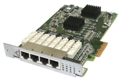 Picture of SILICOM 102-02556 QUAD PORT COPPER BYPASS GIGABIT ETHERNET SERVER ADAPTER.