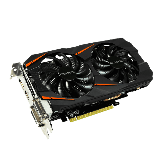 Picture of GIGABYTE GV-N1060WF2OC-3GD GeForce GTX 1060 3GB 192-Bit GDDR5 PCI Express 3.0 x16 ATX Video Card