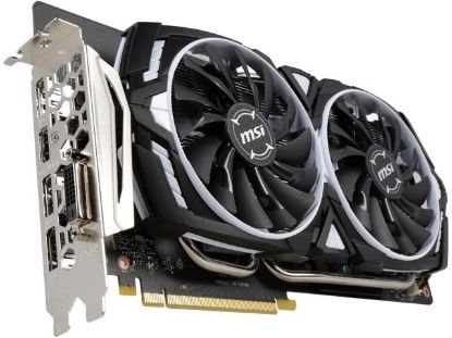 Picture of MSI GTX 1060 ARMOR 6G OC GeForce GTX 1060 6GB 192-Bit GDDR5 PCI Express 3.0 x16 HDCP Ready ATX Video Card