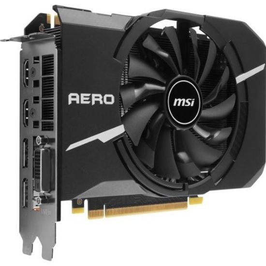 Picture of MSI GTX 1070 AERO ITX 8G OC GeForce GTX 1070 AERO 8GB OC 256-bit GDDR5 DVI 2HDMI 2DisplayPort PCI-Express 3.0 x16 Video Card