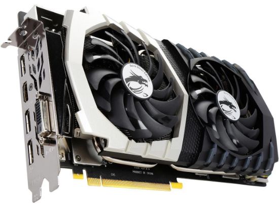 Picture of MSI GTX 1070 QUICK SILVER 8G OC GeForce GTX 1070 8GB 256-Bit GDDR5 PCI Express 3.0 x16 HDCP Ready SLI Support ATX Video Card