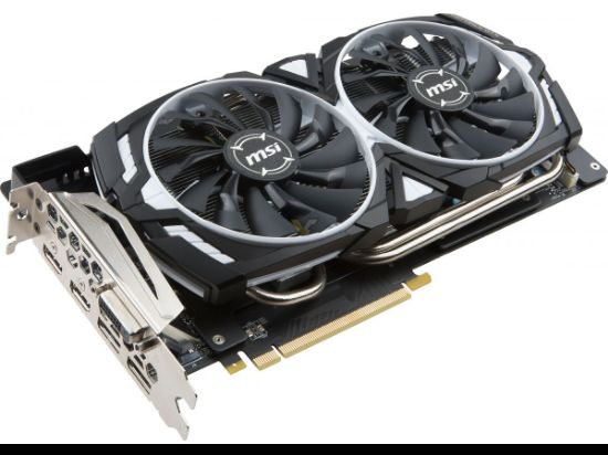 Picture of MSI GTX 1080 TI ARMOR 11G OC GeForce GTX 1080 Ti 11GB 352-Bit GDDR5X PCI Express 3.0 x16 HDCP Ready SLI Support Video Card