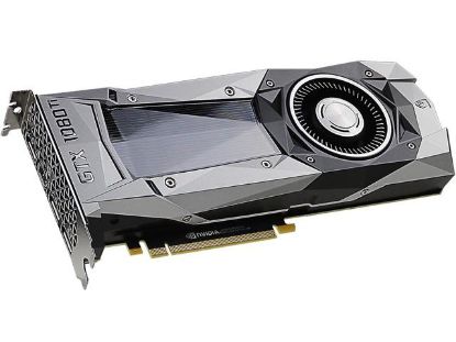 Picture of EVGA 11G P4 6390 GeForce GTX 1080 Ti FE 11GB 352-Bit GDDR5X PCI Express 3.0 SLI Support FOUNDERS EDITION Video Card