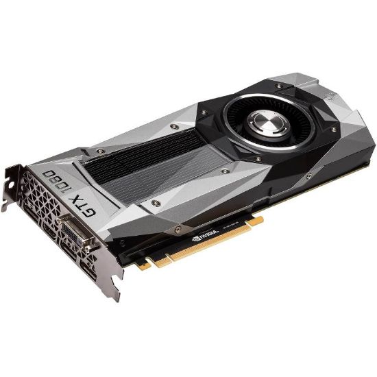 Picture of EVGA 08G-P4-6180 GeForce GTX 1080 Founders Edition 8GB 256-Bit GDDR5X PCI Express 3.0 HDCP Ready SLI Support Video Card