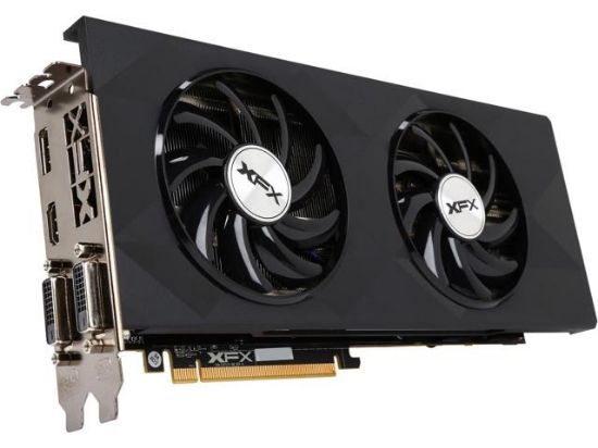 Picture of XFX R9-390P-8256 Radeon R9 390 DirectX 12 8GB 512-Bit GDDR5 PCI Express 3.0 CrossFireX Support Double Dissipation XXX OC Video Card