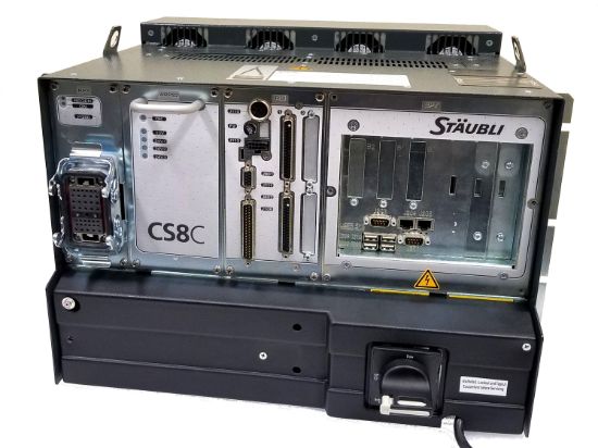 Picture of STAUBLI CS8C-TX60L-RpSrEv CS8C 6 axis TX60L Robot Controller Repair Service Evaluation only