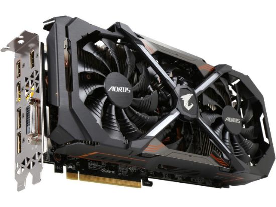 Picture of GIGABYTE GV-N108TAORUS-11GD AORUS GeForce GTX 1080 Ti DirectX 12 11GB 352-Bit GDDR5X PCI Express 3.0 x16 SLI Support ATX Video Card 