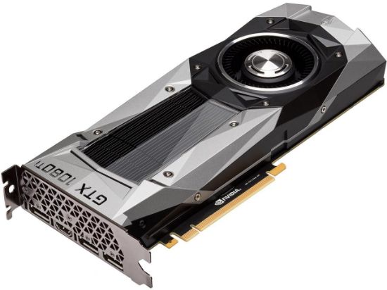 Picture of GIGABYTE GV-N108TD5X-B GeForce GTX 1080 Ti FE DirectX 12 11GB 352-Bit GDDR5X PCI Express 3.0 ATX Video Card