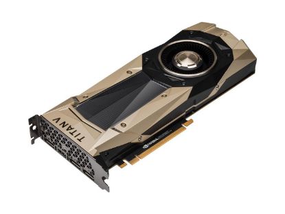 Picture of NVIDIA 900-1G500-2500-000 GeForce Titan V (Volta) 12GB 3072-bit HBM2 PCI Express 3.0 HDCP Ready Video Card