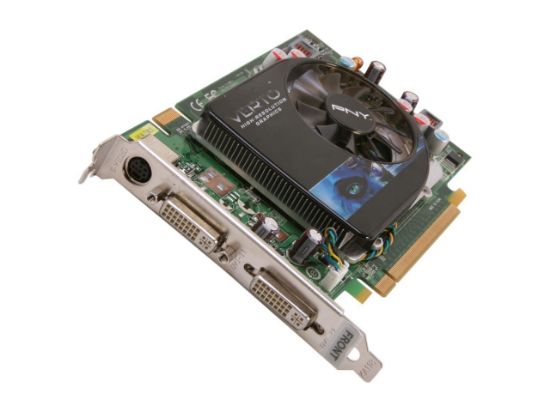 Picture of PNY VCG8600GXPB GeForce 8600 GT 256MB 128-bit GDDR3 Video Card for Philips IU22/IE33