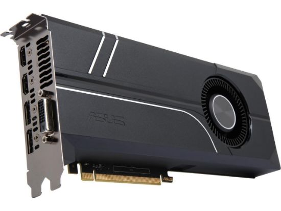 Picture of ASUS TURBO-GTX1070TI-8G GeForce GTX 1070 Ti  8GB 256-Bit GDDR5 PCI Express 3.0 HDCP Ready SLI Support Video Card 