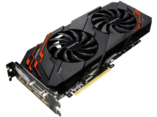 Picture of GIGABYTE GV-N107TWF2-8GD GeForce GTX 1070 Ti DirectX 12 8GB 256-Bit GDDR5 PCI Express 3.0 x16 SLI Support ATX Video Card 