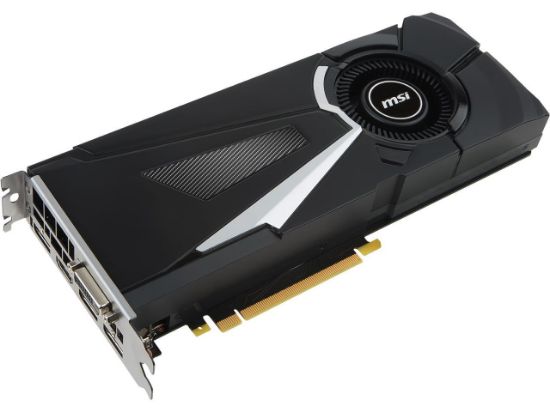 Picture of MSI GTX 1070 Ti AERO 8G GeForce GTX 1070 Ti DirectX 12 8GB 256-Bit GDDR5 PCI Express 3.0 x16 HDCP Ready SLI Support ATX Video Card 