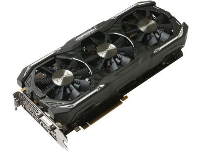 Picture of ZOTAC ZT-P10710B-10P GeForce GTX 1070 Ti DirectX 12 8GB 256-Bit GDDR5 PCI Express 3.0 HDCP Ready SLI Support Video Card - AMP! EXTREME Edition 