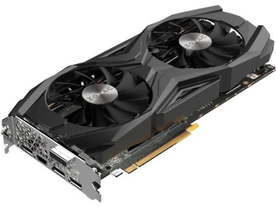 Picture of ZOTAC ZT-P10710C-10P GeForce GTX 1070 Ti DirectX 12 8GB 256-Bit GDDR5 PCI Express 3.0 HDCP Ready SLI Support Video Card - AMP! EXTREME Edition 