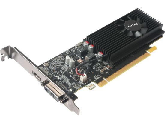 Picture of ZOTAC ZT-P10300A-10L GeForce GT 1030 2GB GDDR5 64-bit PCIe 3.0 DirectX 12 HDCP Ready Low Profile Video Card