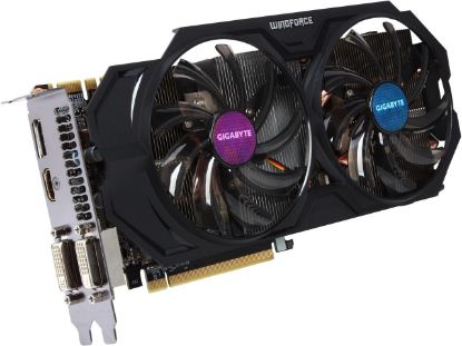 Picture of GIGABYTE GV-N760WF2OC-2GD GeForce GTX 760 2GB 256-Bit GDDR5 PCI Express 3.0 HDCP Ready Video Card