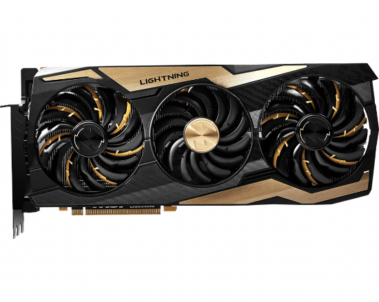 Picture of MSI RTX 2080 Ti LIGHTNING GeForce RTX 2080 Ti 11GB 352-Bit GDDR6 PCI Express 3.0 HDCP Ready SLI Support Video Card