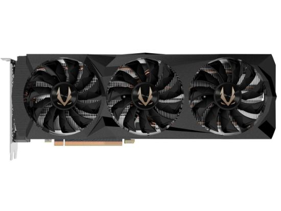 Picture of ZOTAC ZT-T20810D-10P GeForce RTX 2080 Ti AMP 11GB 352-Bit GDDR6 PCI Express 3.0 HDCP Ready SLI Support Video Card