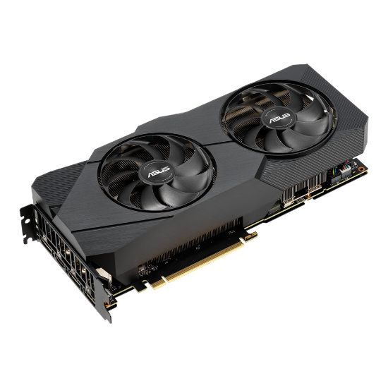 Picture of ASUS DUAL-RTX2080S-O8G-EVO GeForce RTX 2080 SUPER Overclocked 8G GDDR6 Dual-Fan EVO Edition VR Ready HDMI DisplayPort 1.4 Graphics Card 