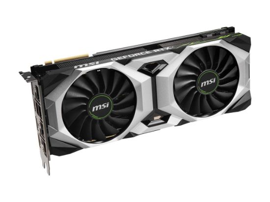 Picture of MSI RTX 2080 SUPER VENTUS OC GeForce RTX 2080 SUPER 8GB 256-Bit GDDR6 PCI Express 3.0 HDCP Ready SLI Support Video Card