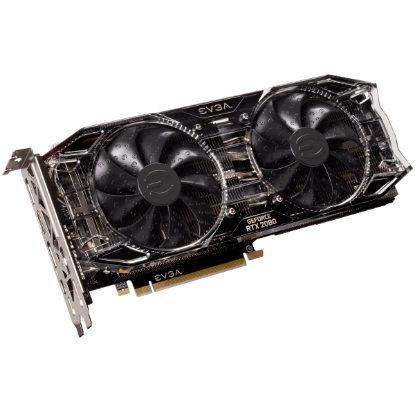 Picture of EVGA 08G-P4-2081-KR GeForce RTX 2080 BLACK EDITION GAMING 8GB GDDR6 PCI Express 3.0 SLI Support Video Card 