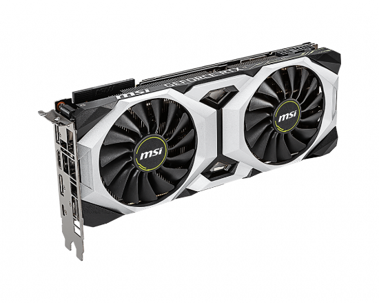 Picture of MSI RTX 2080 VENTUS 8G GeForce RTX 2080 8GB GDDR6 PCI Express 3.0 SLI Support Video Card