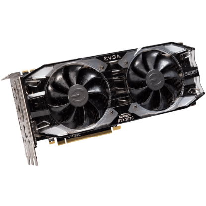 Picture of EVGA 08G-P4-3173-KR GeForce RTX 2070 SUPER XC ULTRA GAMING 8GB GDDR6 PCI Express 3.0 SLI Support Video Card