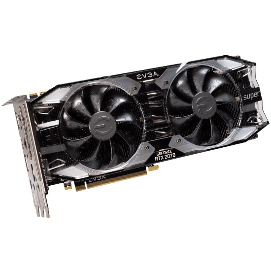 Picture of EVGA 08G-P4-3173-KR GeForce RTX 2070 SUPER XC ULTRA GAMING 8GB GDDR6 PCI Express 3.0 SLI Support Video Card