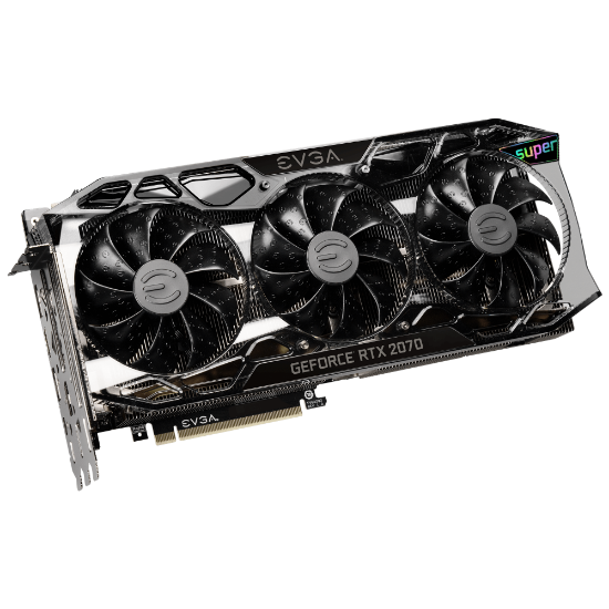 Picture of EVGA 08G-P4-3377-KR GeForce RTX 2070 SUPER FTW3 ULTRA+ 8GB GDDR6 PCI Express 3.0 SLI Support Video Card