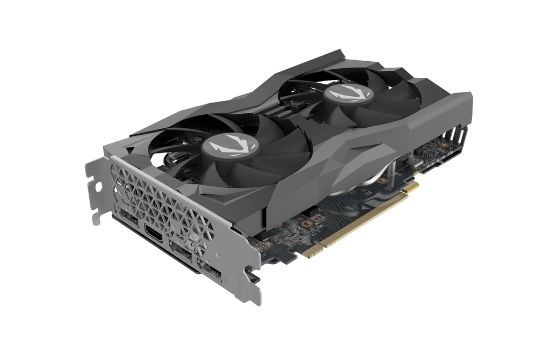 Picture of ZOTAC ZT-T20710E-10M GeForce RTX 2070 SUPER MINI 8GB GDDR6 PCI Express 3.0 x16 SLI Support Video Card