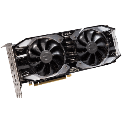 Picture of EVGA 08G-P4-2173-KR GeForce RTX 2070 XC ULTRA GAMING 8GB GDDR6 PCI Express 3.0 Video Card
