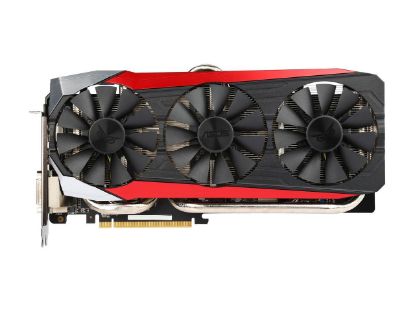 Picture of ASUS STRIX-R9390X-DC3OC-8GD5-GAMING Radeon R9 390X DirectX 12 8GB 512-Bit GDDR5 PCI Express 3.0 HDCP Ready Video Card