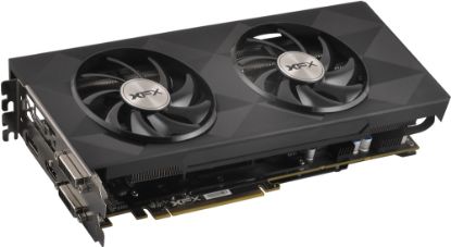 Picture of XFX R9-390A-8DFR Radeon R9 390 DirectX 12 8GB 512-Bit GDDR5 PCI Express 3.0 CrossFireX Support Double Dissipation XXX OC Video Card