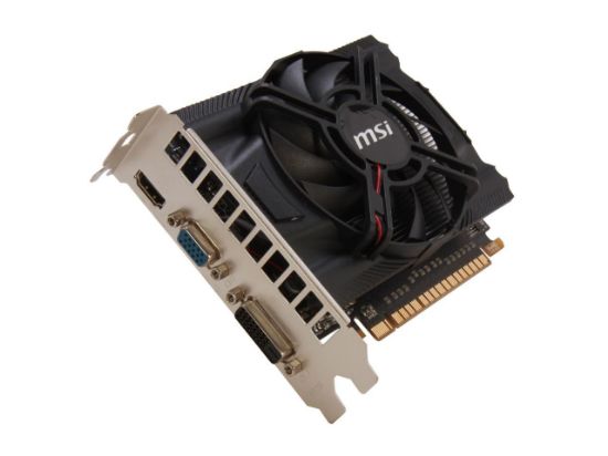 Picture of MSI N650 MD1GD5 OC GeForce GTX 650 1GB 128-bit GDDR5 PCI Express 3.0 x16 HDCP Ready Video Card