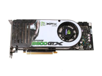 Picture of XFX PV T80F SHF9 GeForce 8800 GTX 768MB 384-bit GDDR3 PCI Express x16 HDCP Ready SLI Support Video Card