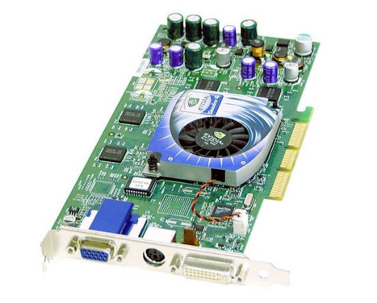 Picture of PNY VCQ4750XGL-BLK NVIDIA Quadro4 750 XGL AGP 4X 128MB Video Card