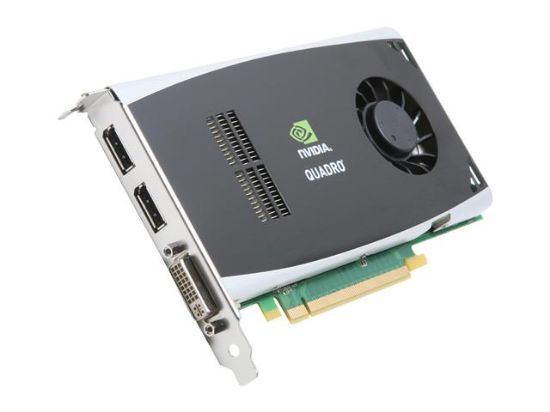 Picture of DELL A3081036 Quadro FX 1800 768MB 192-bit GDDR3 PCI Express 2.0 x16 Workstation Video Card