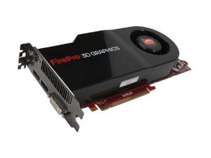 Picture of ATI 100 505554 FirePRO V8700 1GB PCI-E X16 DVI DUAL LINK 2-DP 3D OUTPUT HIGH PROFILE VIDEO CARD