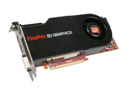 Picture of ATI 100-505558 FirePRO V8700 1GB PCI-E X16 DVI DUAL LINK 2-DP 3D OUTPUT HIGH PROFILE VIDEO CARD