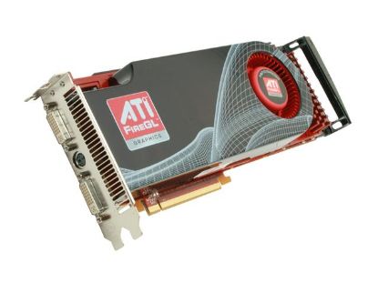 Picture of ATI 100-505571 FireGL 1GB PCI-E X16 DUAL DVI DUAL LINK 3D OUTPUT HIGH PROFILE VIDEO CARD